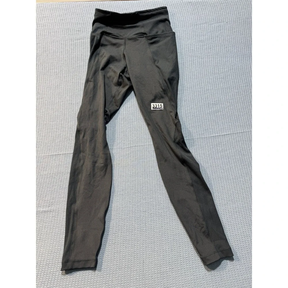 Nike Air Fast Leggings Womens Xs Black 7/8 Tight Fit Mid Rise